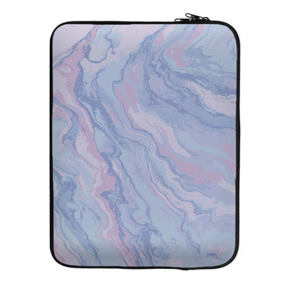 Purple Cloudy Marble Laptop Sleeve