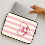 Be Mine Stripey Laptop Sleeve 2
