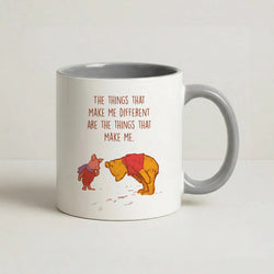 The Things That Make Me Different  Grey Mug