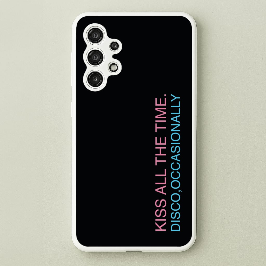 Disco Occasionally Text Galaxy A13 Case