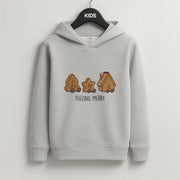 Gingerbread Plushies Quote Kids Hoodie 2