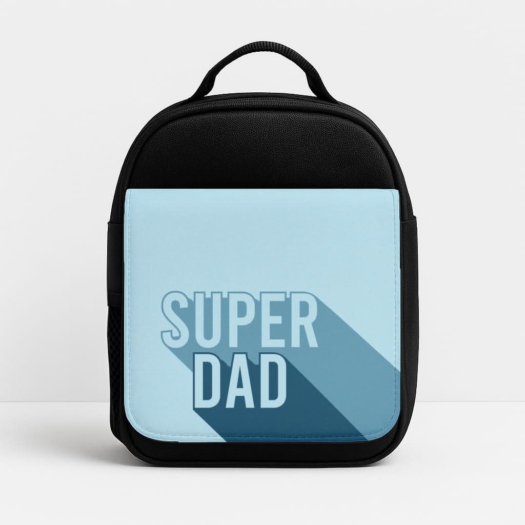 Super Dad Title Insulated Lunch Bag