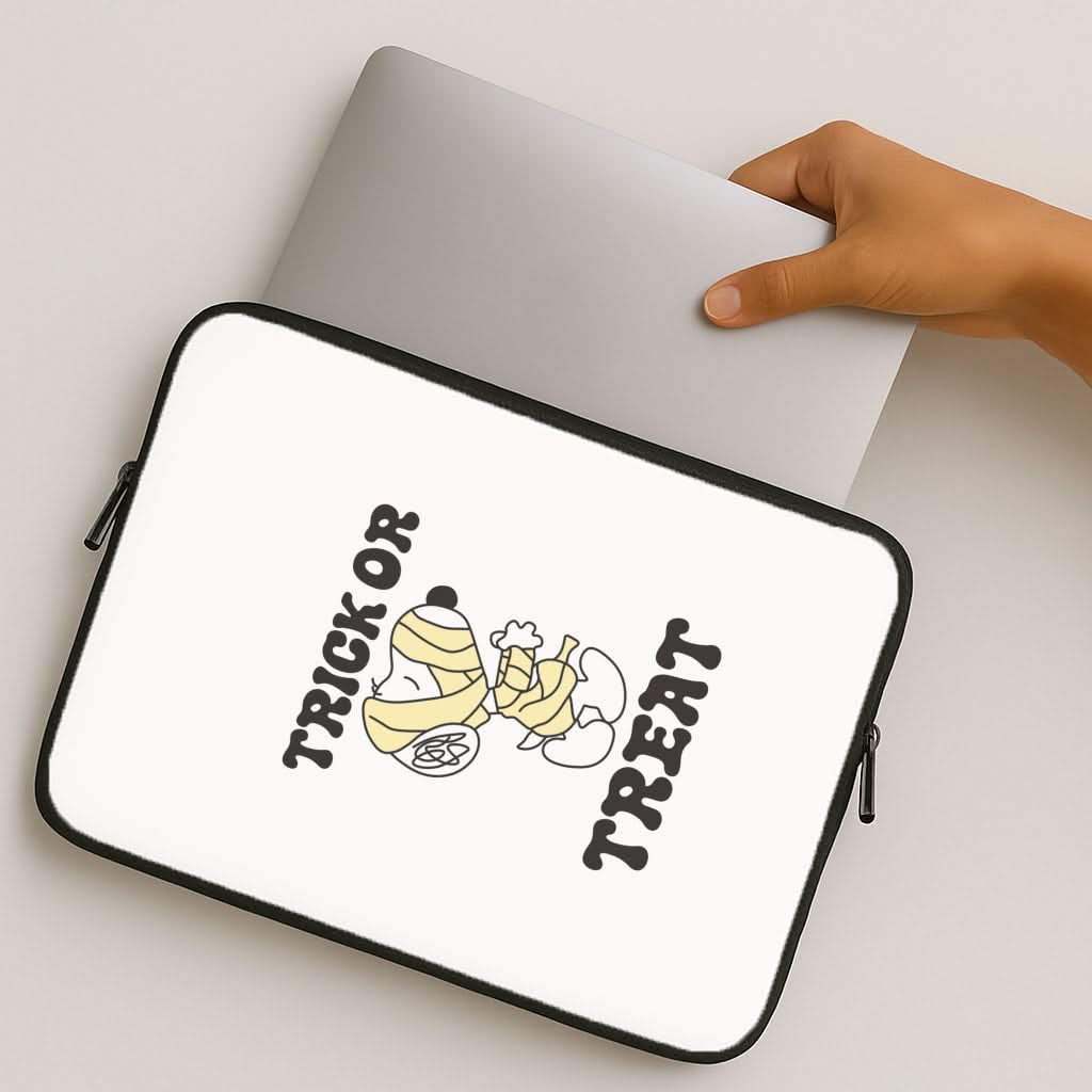 Trick Or Treat Cartoon Beagle MacBook Cover