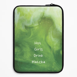 Hot Girls Drink Matcha Universal Laptop Sleeve