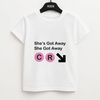 She Got Away Kids Unisex T-Shirt