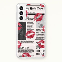 Headline Kisses Galaxy S22 Plus Case