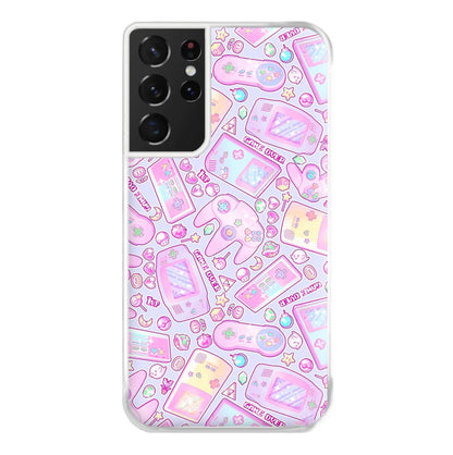 Power Up, Gaming Pattern Phone Case