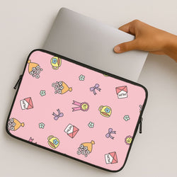 Mum Doodles Pattern MacBook Cover