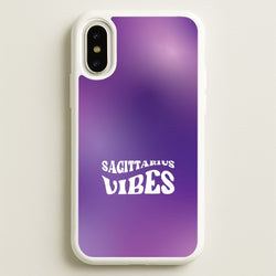 Sagittarius Vibes Gradient Zodiac iPhone X / XS Case