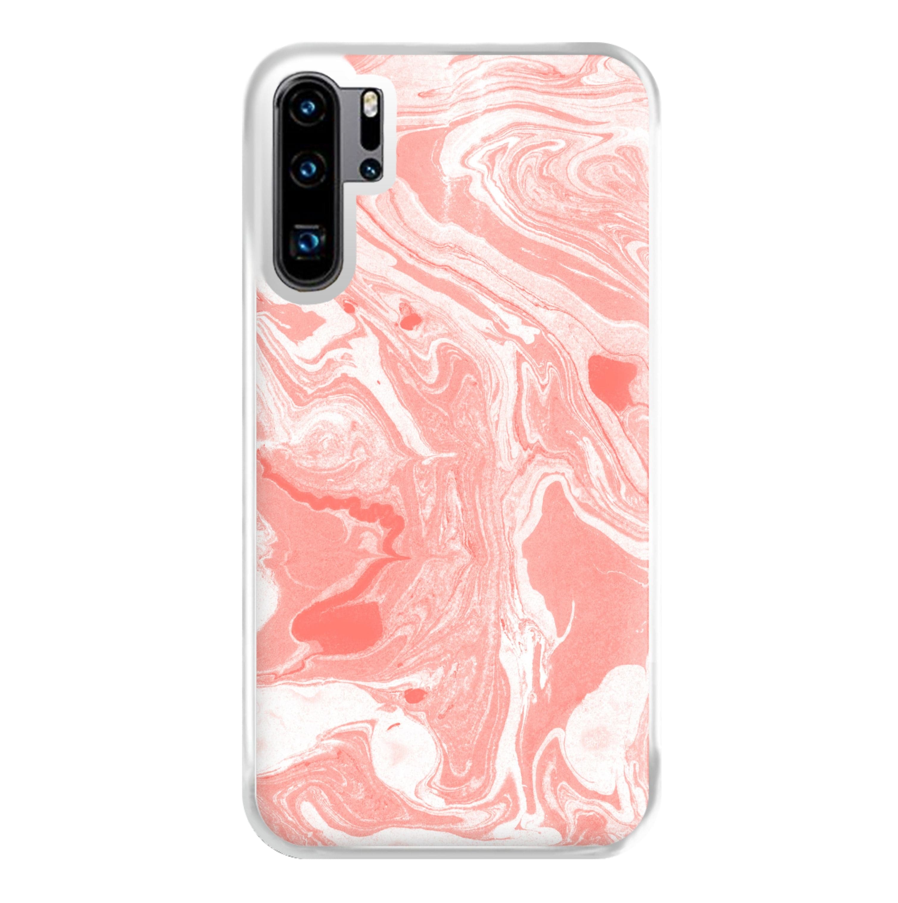 Pink Swirly Marble Phone Case