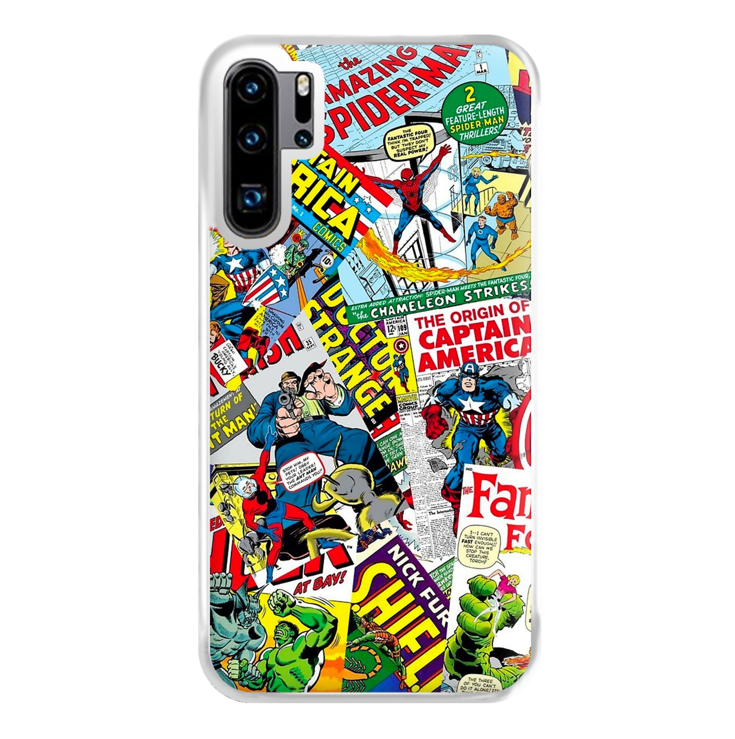 Superhero Comic Comics Pattern Phone Case