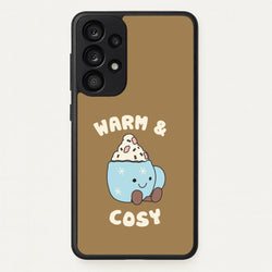 Hot Cocoa Plush Quote Galaxy A33 Case