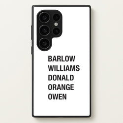 Take Band Members Names Galaxy S24 Ultra Case