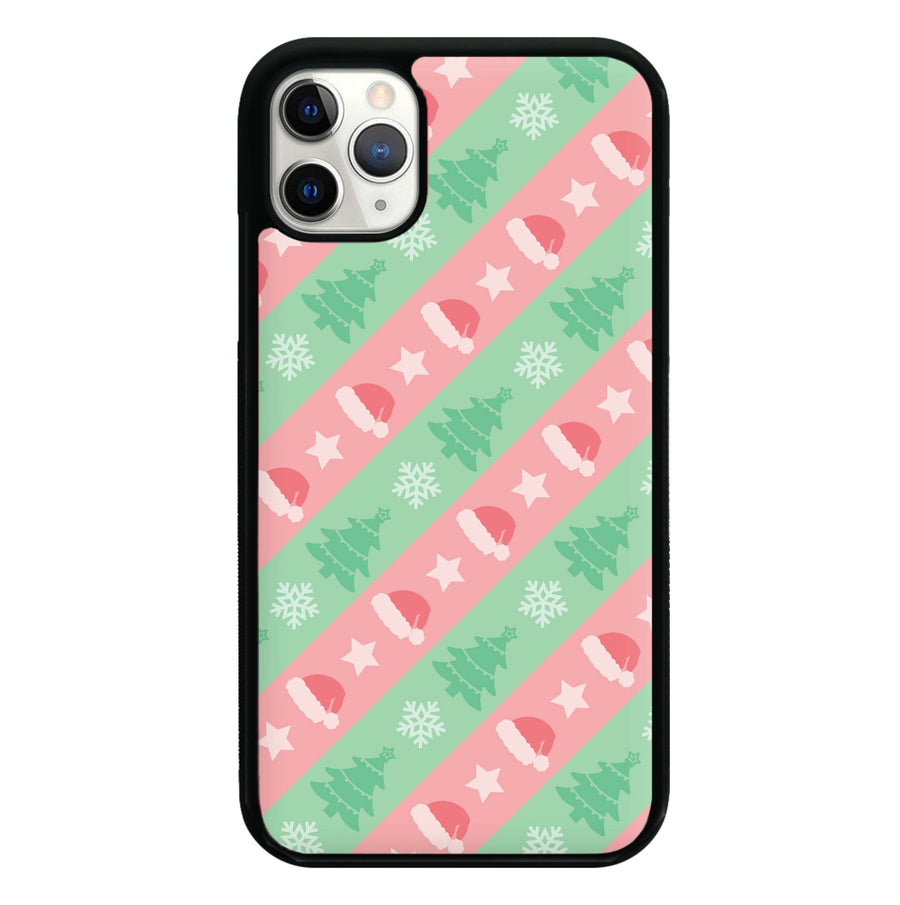 Hats And Trees Pattern Phone Case