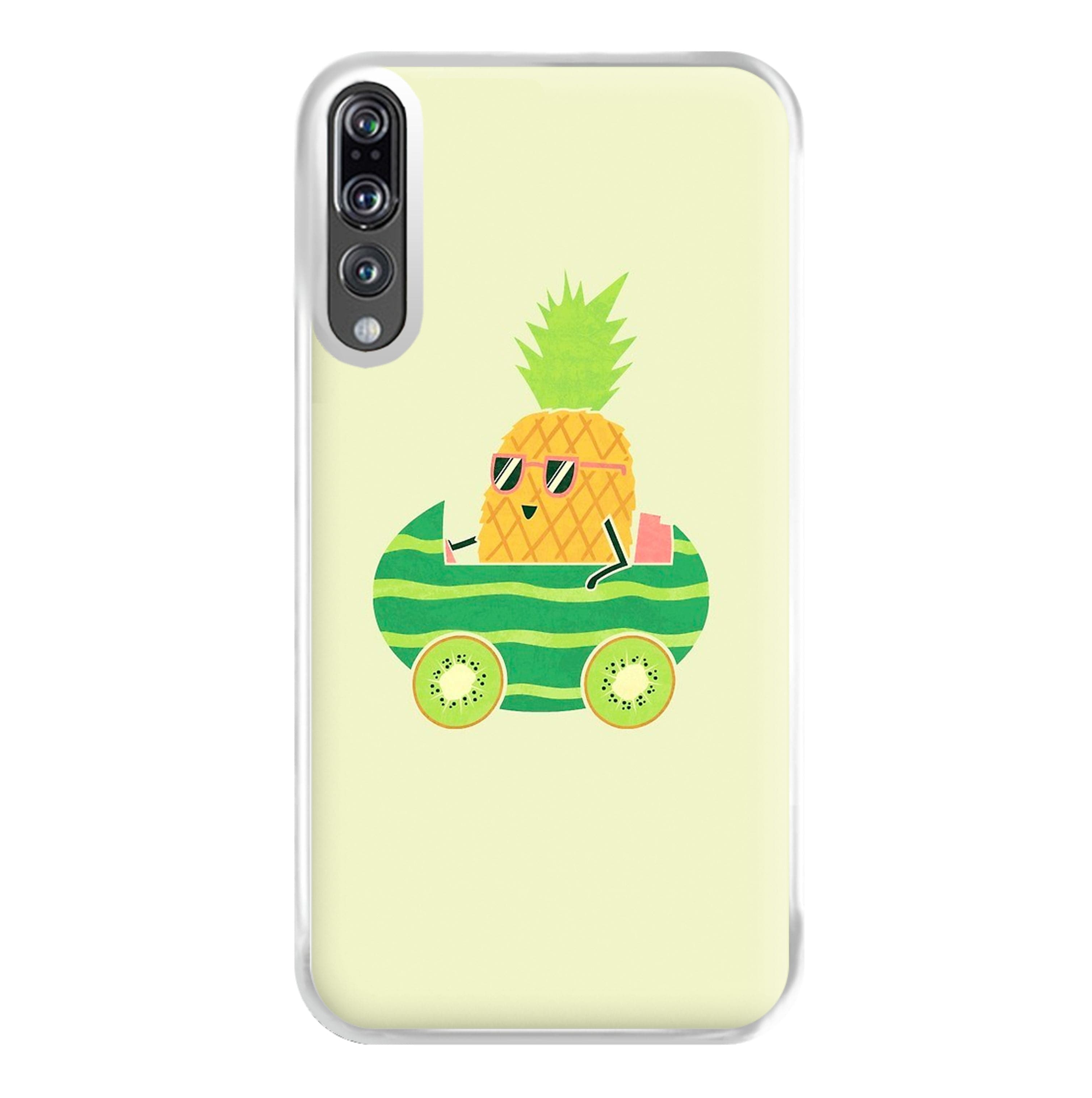 Summer Drive Pineapple Phone Case