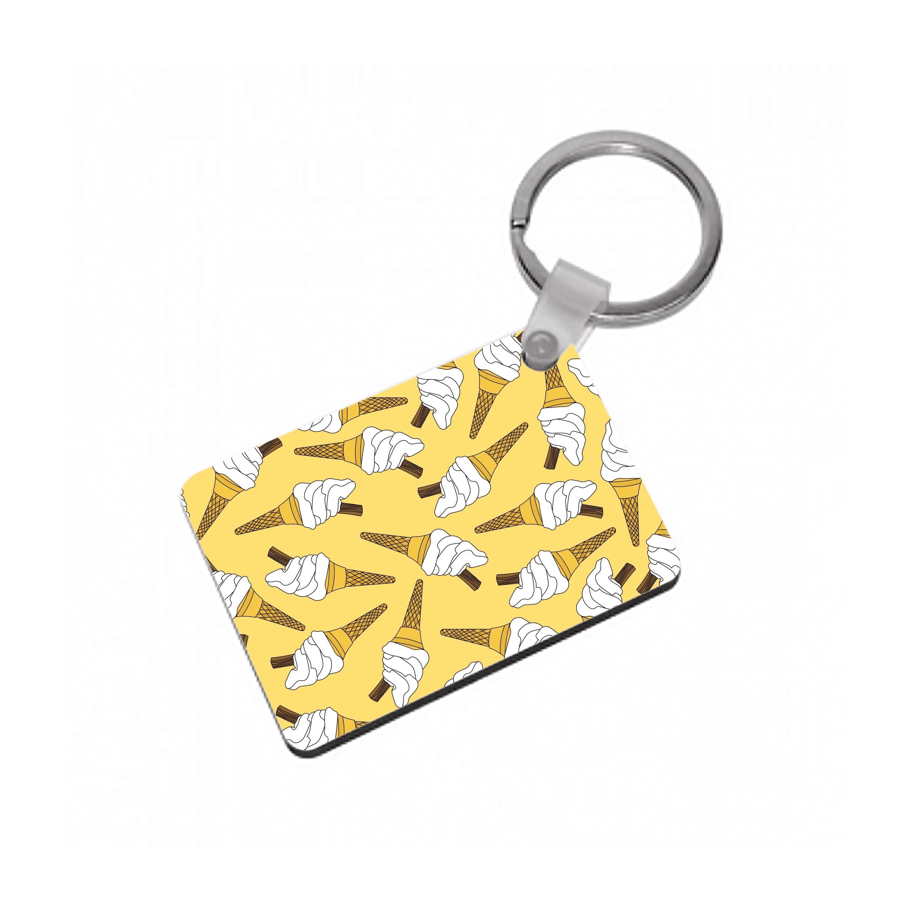 99s - Ice Cream Patterns Keyring