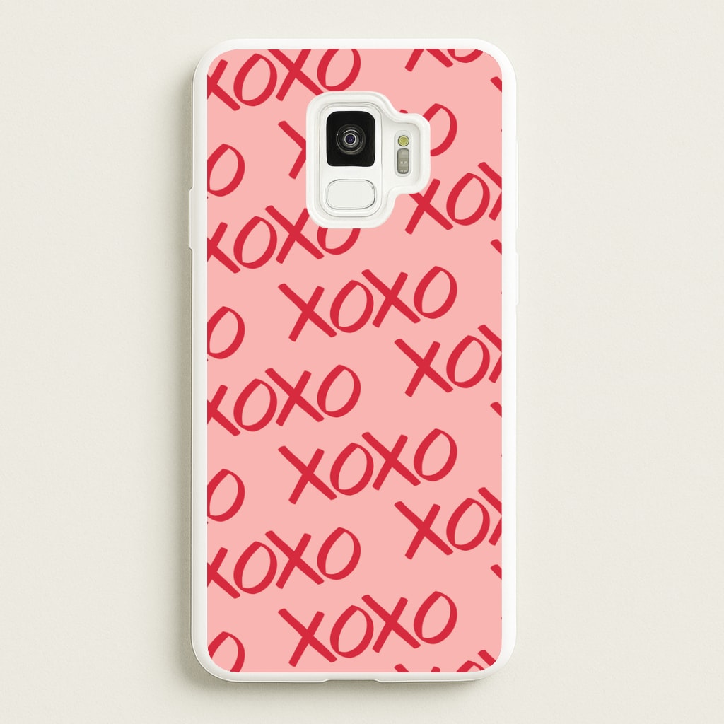 XOXO Pattern Galaxy S9 Case