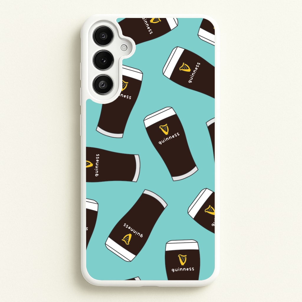 Stout Pint Pattern Galaxy A36 Case