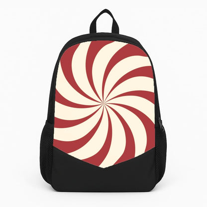 Peppermint Swirl Pattern Backpack