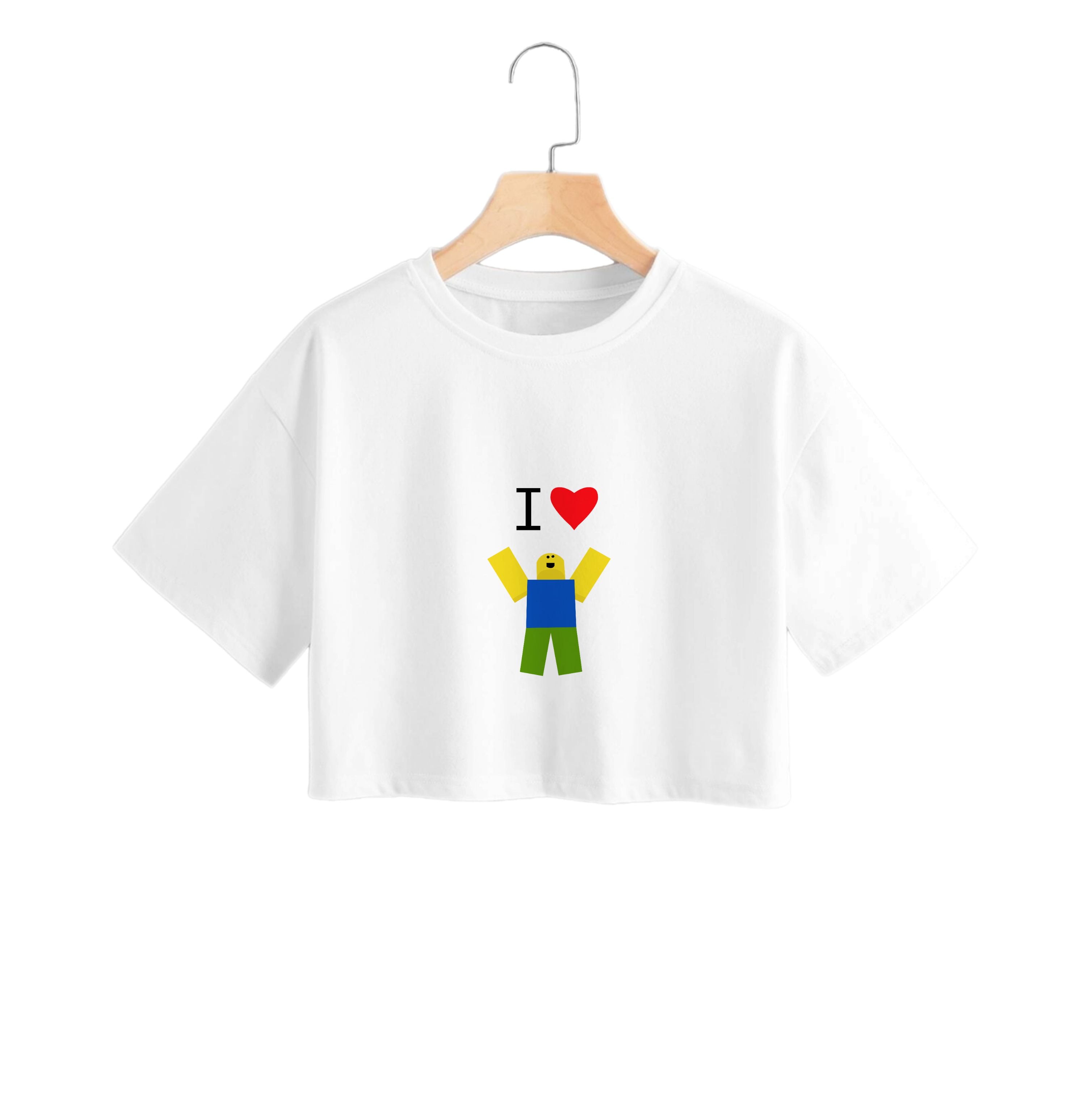 I love Blox Gaming Crop Top