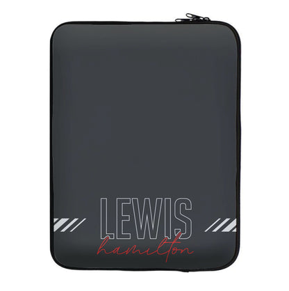 Racer Stripes Hamilton Laptop Sleeve