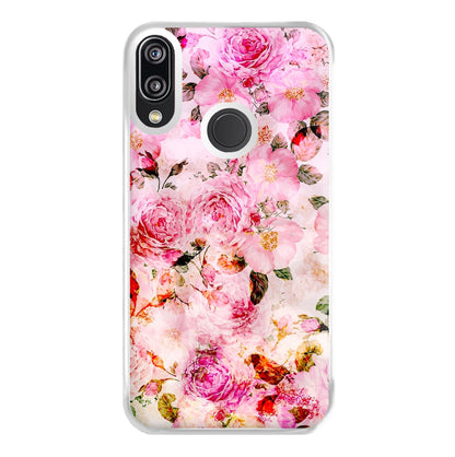 Pretty Pink Chic Floral Pattern Phone Case