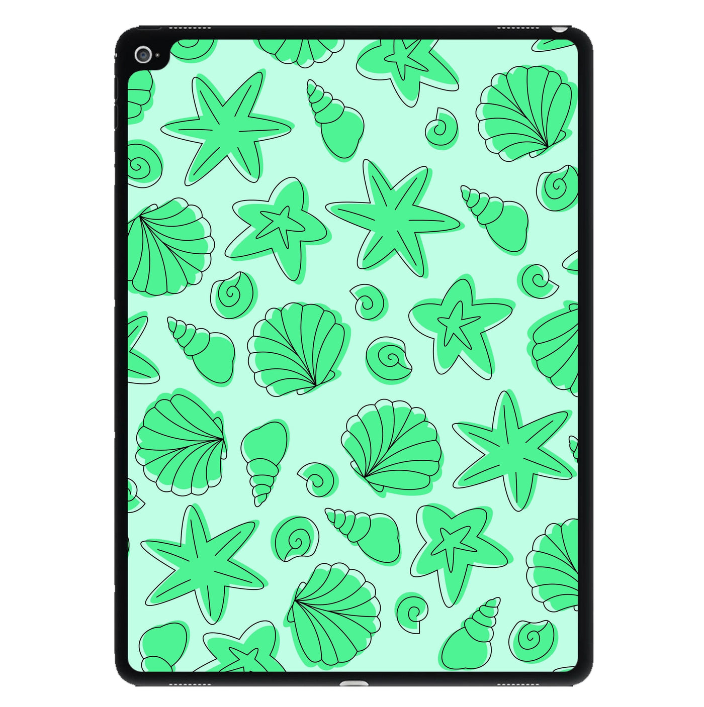 Seashells Pattern 4 iPad Case