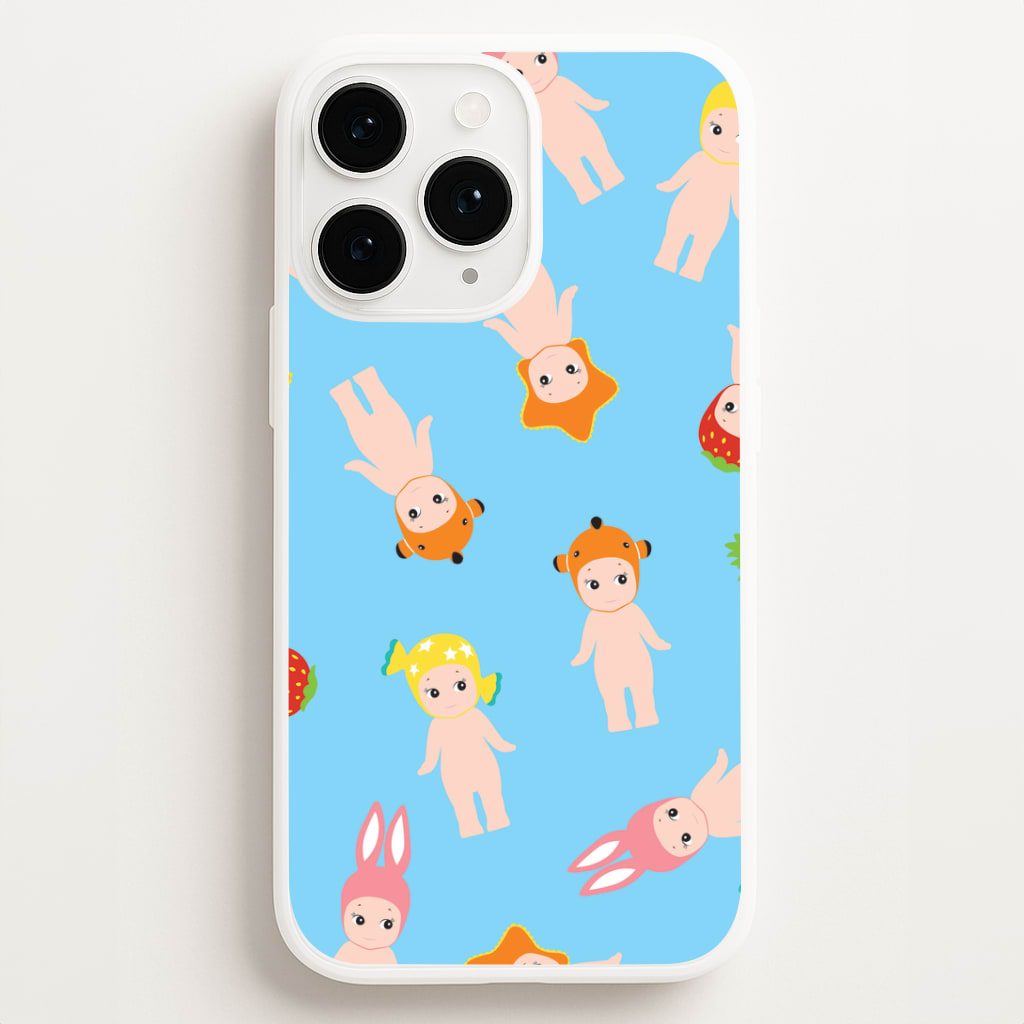 Angels Pattern iPhone 16 Pro Max Case