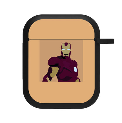 Iron man mask AirPods Case