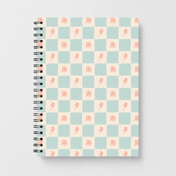 Patchwork Floral Pattern Notebook
