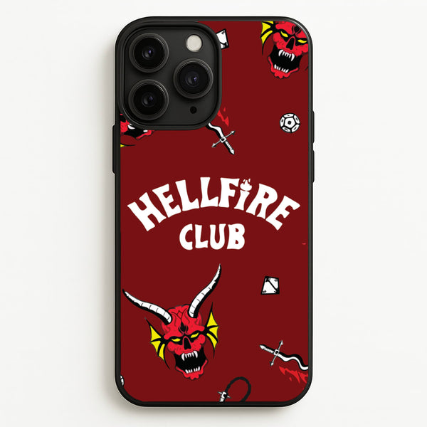 Hellfire Club Icons Collage Red iPhone 11 Pro Max Case