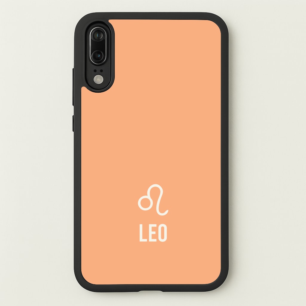 Leo Pastel Zodiac Huawei P20 Case