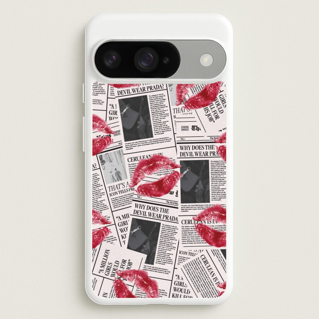 Front Page Kisses Google Pixel 10 / 10 Pro Case