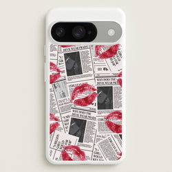 Front Page Kisses Google Pixel 10 / 10 Pro Case