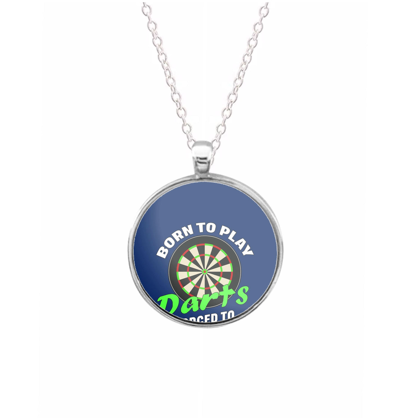 Born To Play Darts Necklace