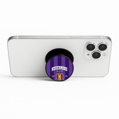 Addams Academy Purple Phone Stand