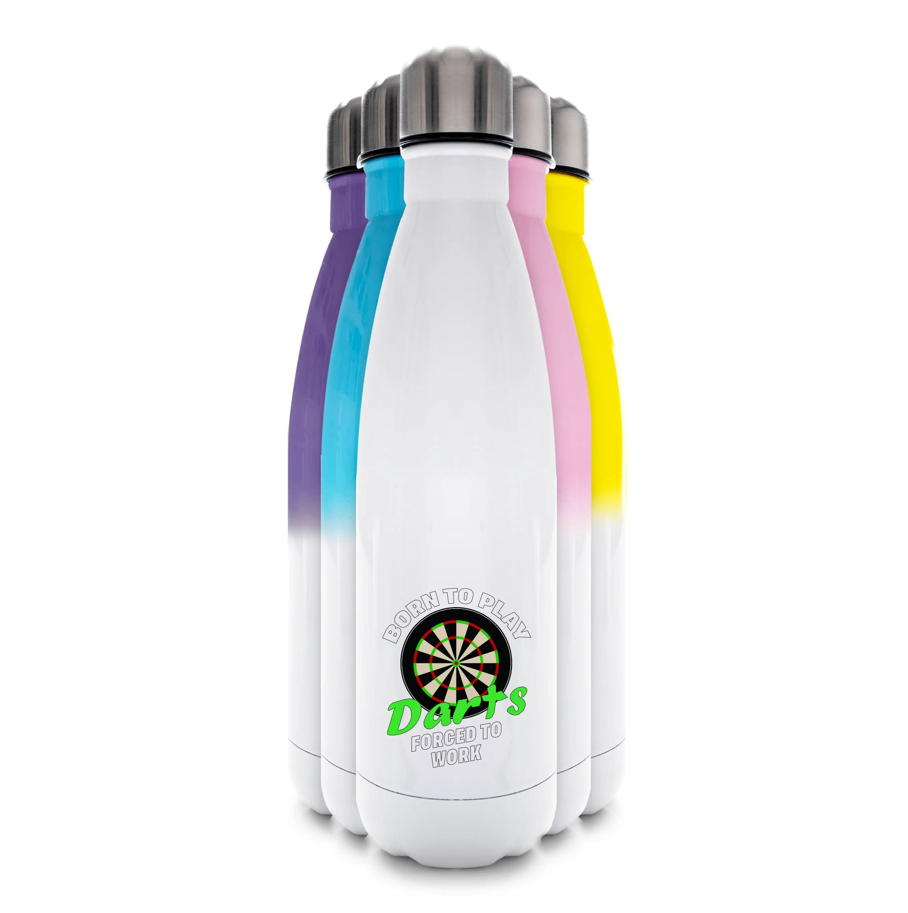 Born To Play Darts Water Bottle