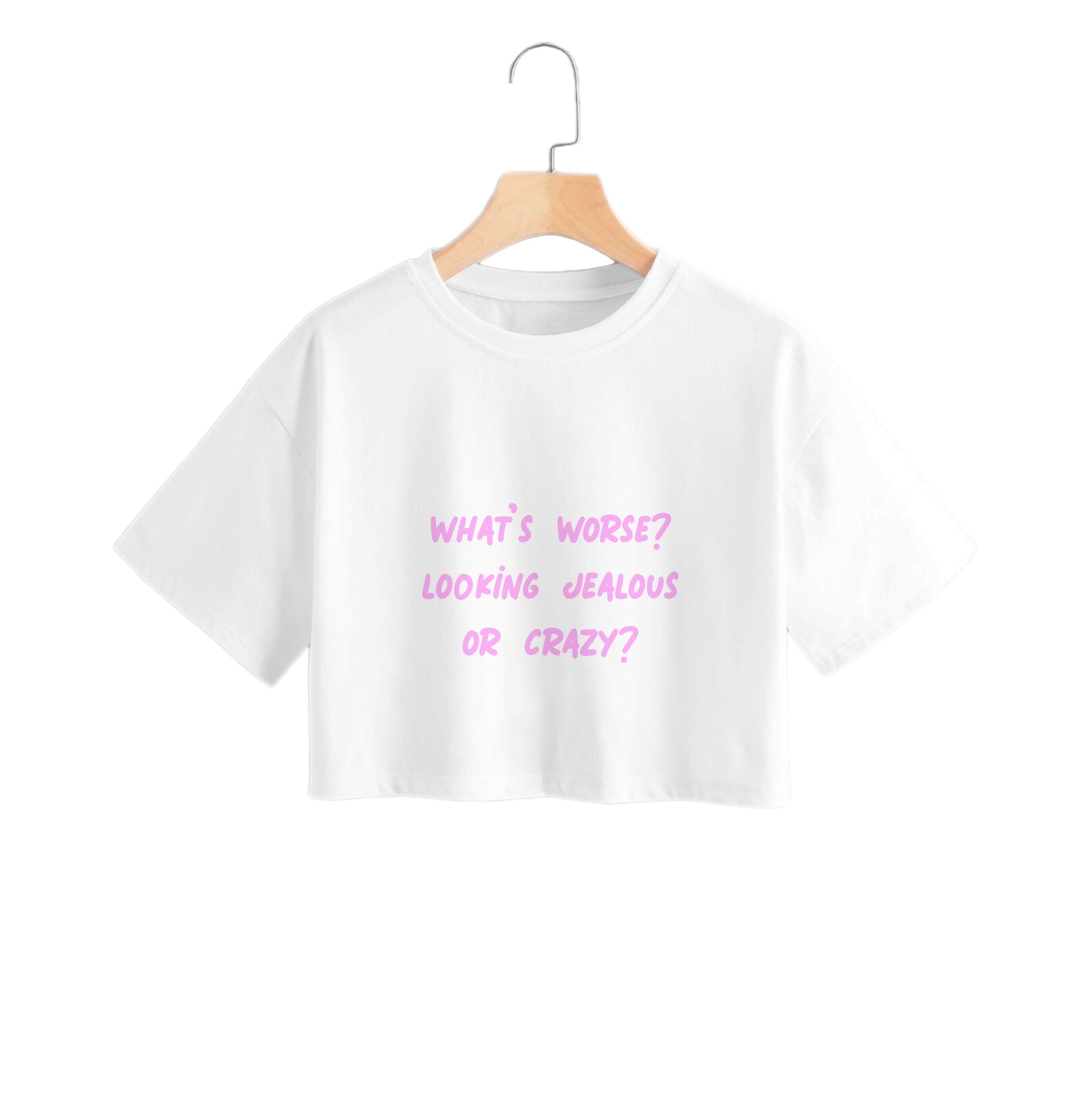 What's Worse? - Queen B Crop Top