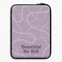Beautiful As Hell Pattern Universal Laptop Sleeve
