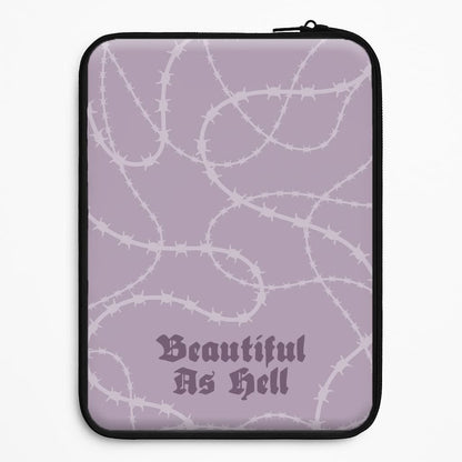 Beautiful As Hell Pattern Universal Laptop Sleeve