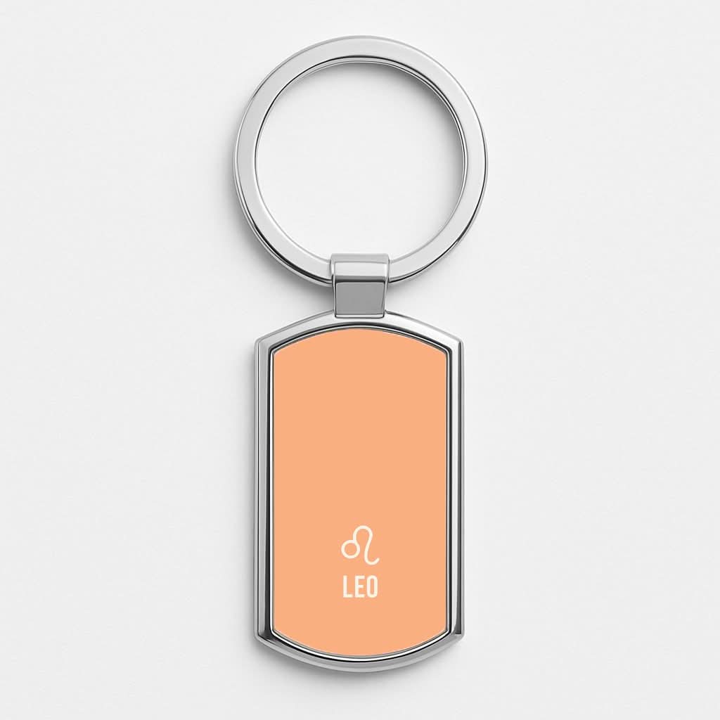 Leo Pastel Zodiac Luxury Keyring