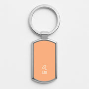 Leo Pastel Zodiac Luxury Keyring 1
