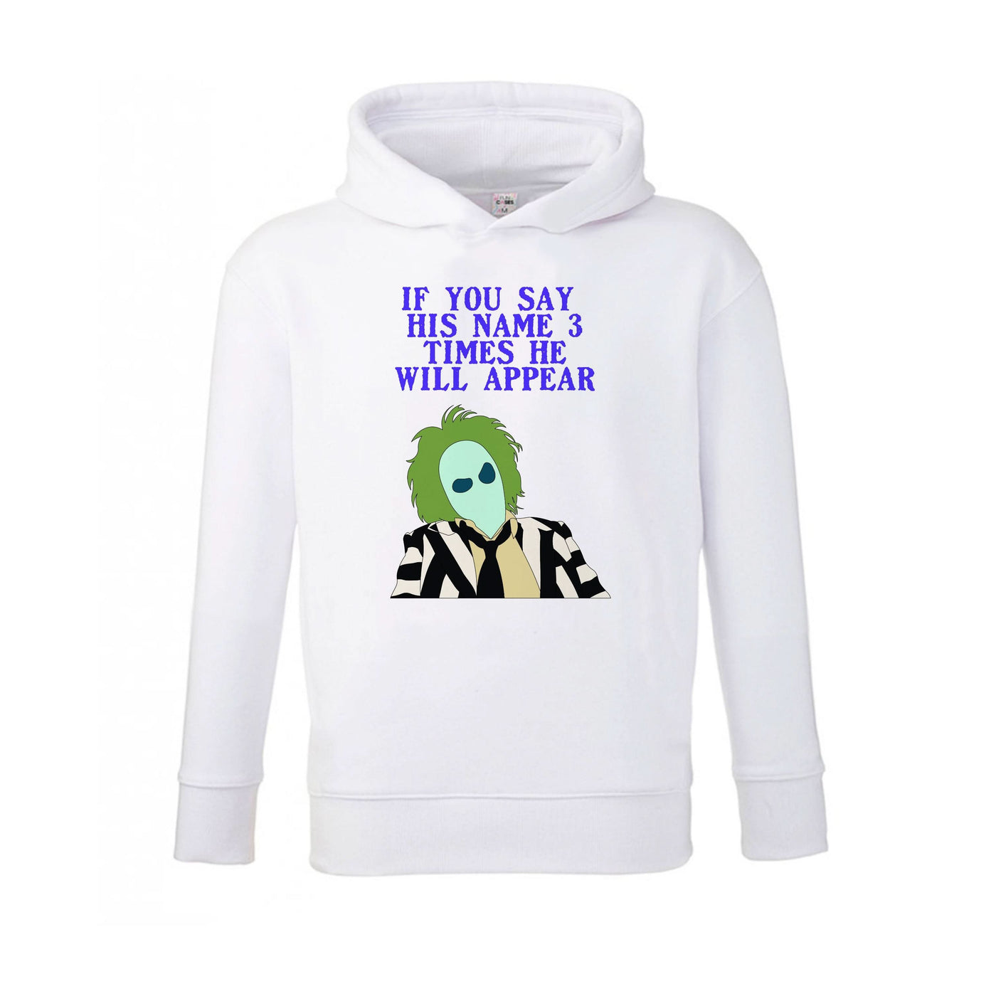 If You Say His Name 3 Times Kids Hoodie