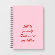 Just Be Yourself Notebook 1