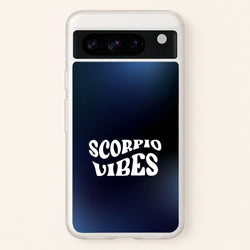 Scorpio Vibes Gradient Zodiac Google Pixel 8 Pro Case