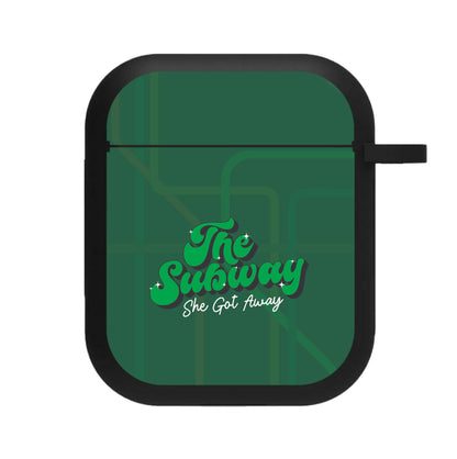 Subway Green AirPods Case