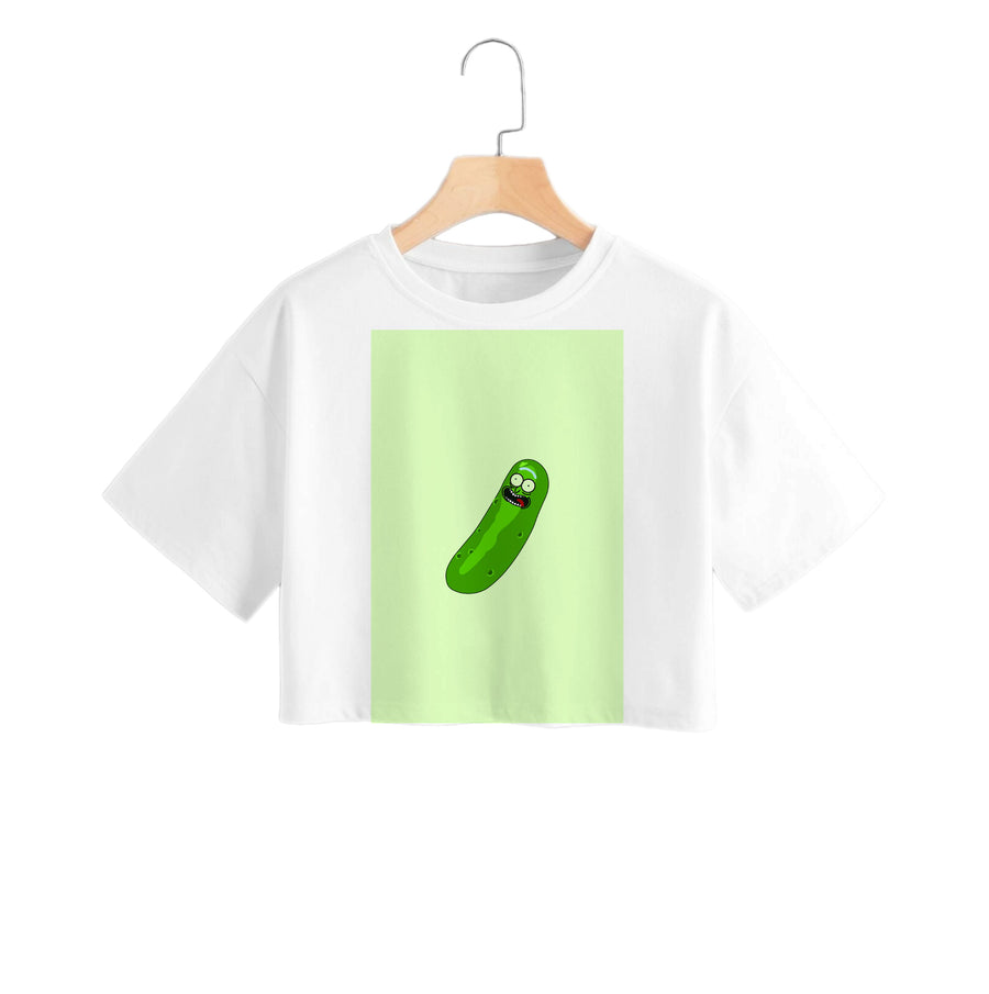 Pickle Rick - Rick And Morty Crop Top
