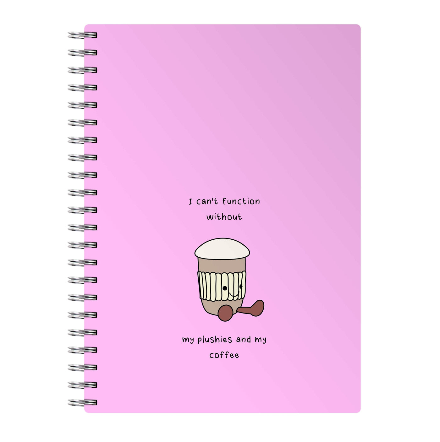 Coffee - Plushy Notebook