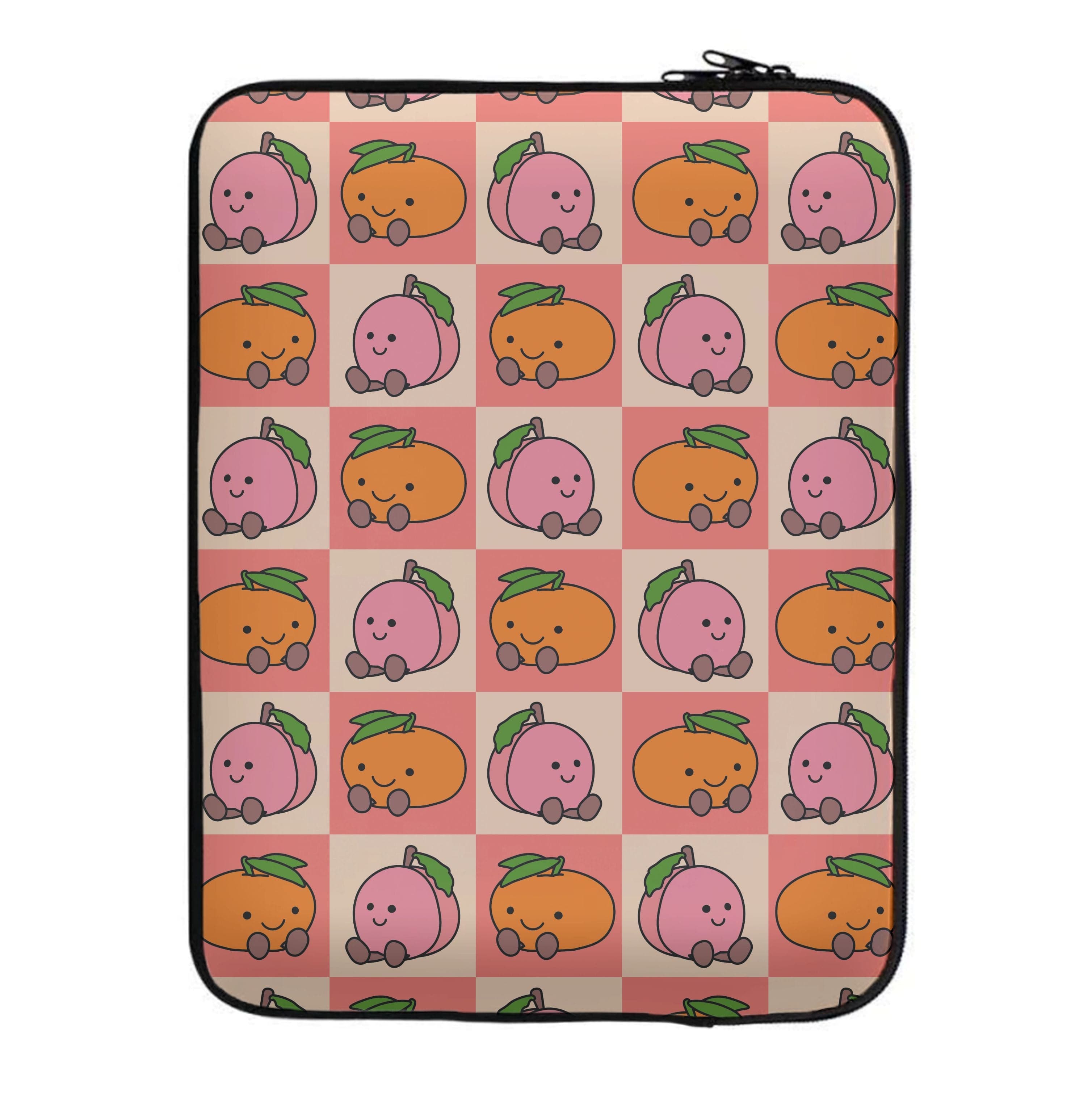 Oranges And Peaches - Plushy Laptop Sleeve