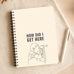 How Did I Get Here Outline Notepad